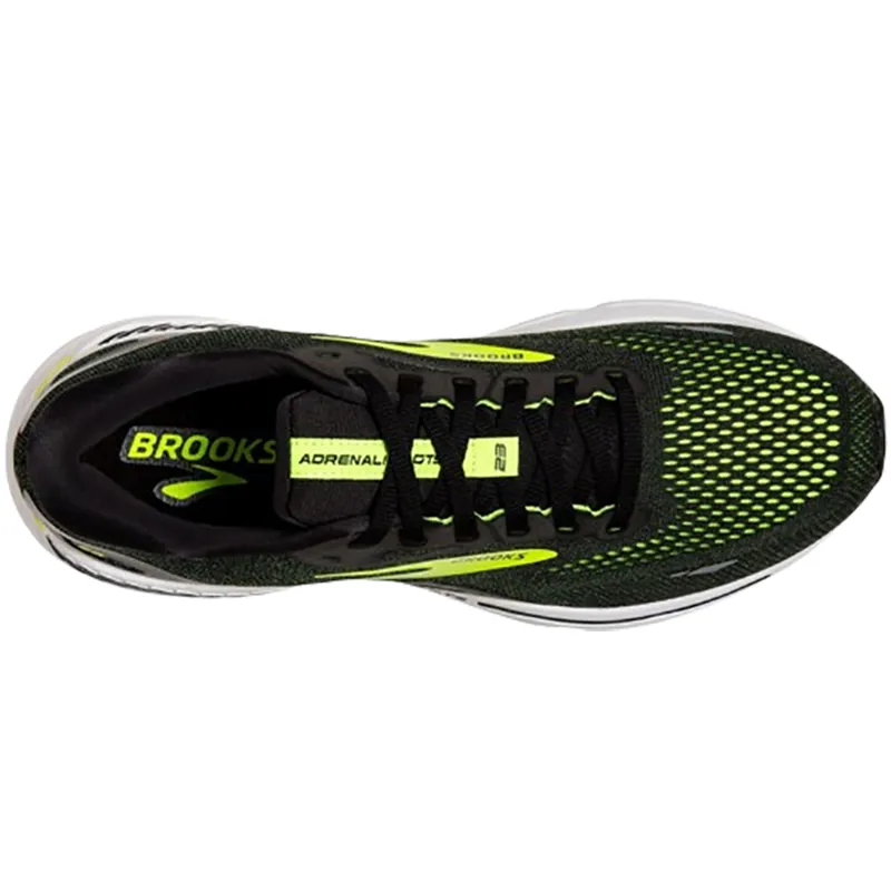 Brooks Men's Adrenaline GTS 23 Running Shoes Black/Nightlife/Ebony-5
